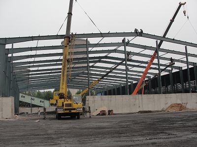 诸城市金安夜店干煤棚扩建工程 ﻿（单跨60m）